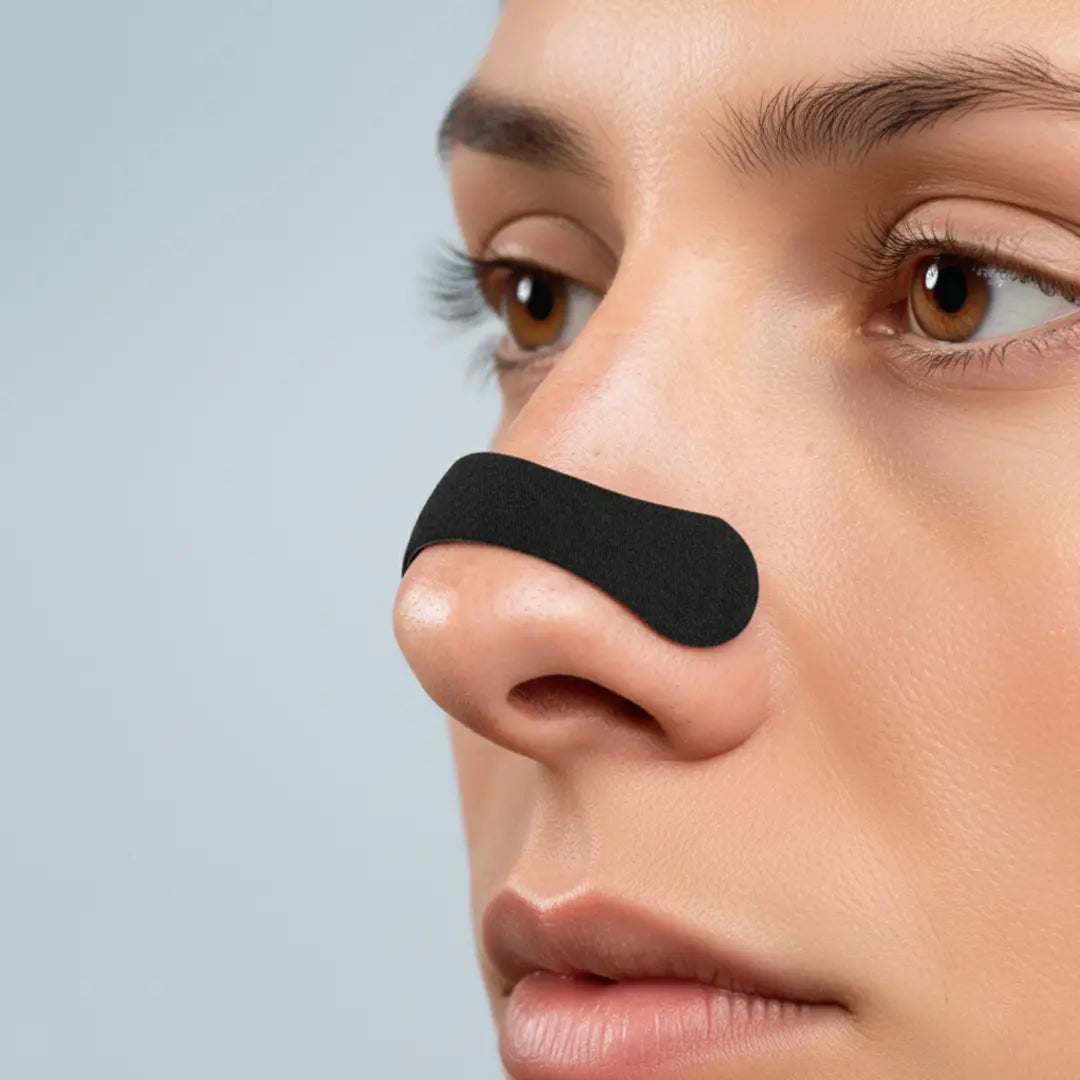 Oddychające plastry na nos