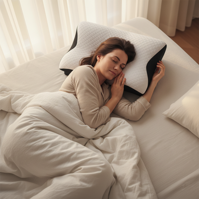 Osoby śpiące na boku